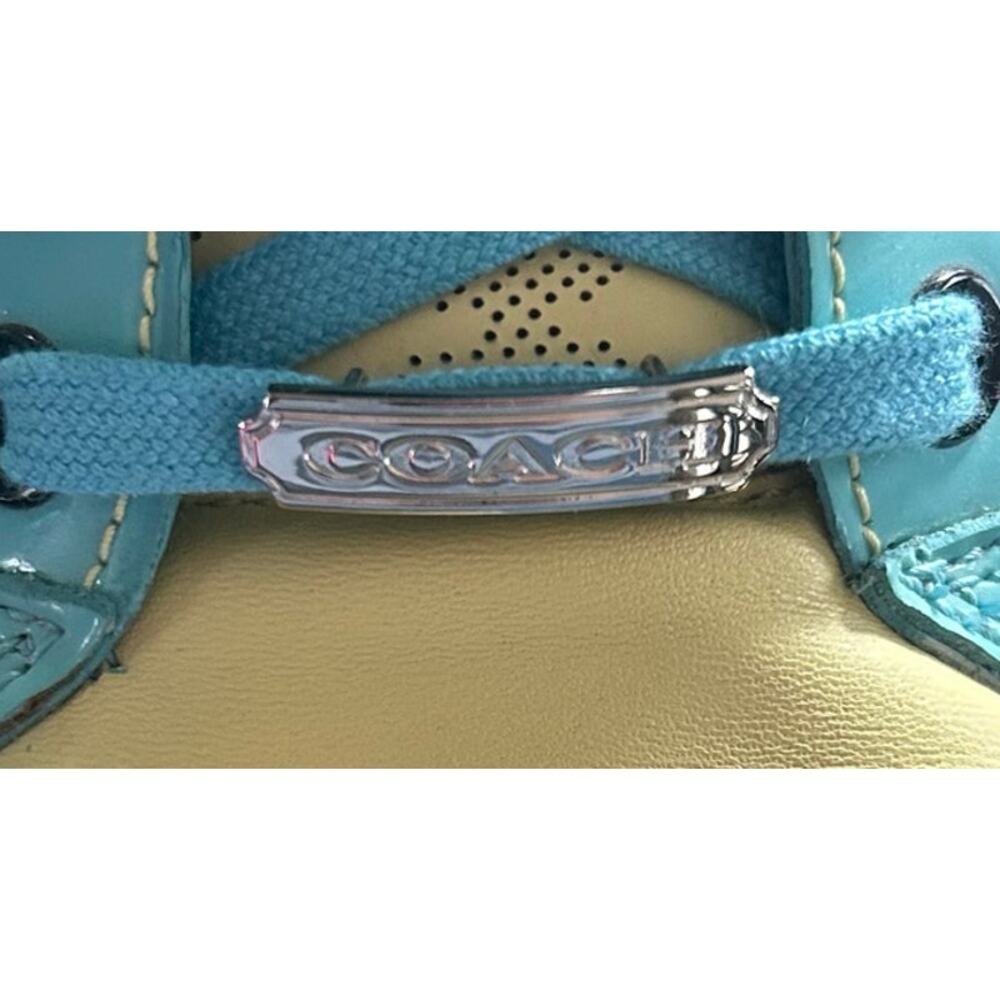 Coach Teal Performance Sneakers - Picture 3 of 11